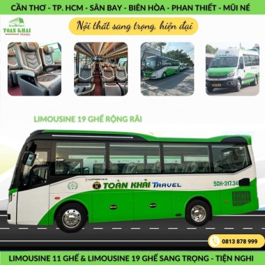 Dịch vụ xe khách Limousine của Toàn Khải Travel có gì đặc biệt?