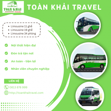 Toàn Khải Travel - Dịch vụ xe Limousine đỉnh cao tại TP.HCM