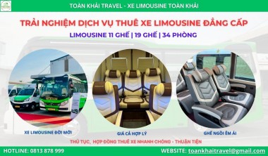 Lập team du lịch muôn nơi - Trải nghiệm dịch vụ thuê xe Limousine đẳng cấp