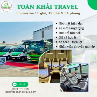 Thuê xe trọn gói - du lịch muôn nơi cùng Toàn Khải Travel