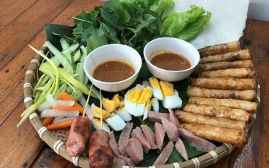 Đặc sản chả cuốn cá trích Phan Thiết